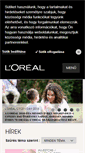 Mobile Screenshot of loreal.hu